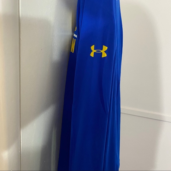 UA NBA Combine Golden State Warriors QuarterZip XL - Picture 5 of 11